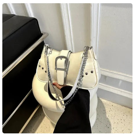 White Y2K Handbag